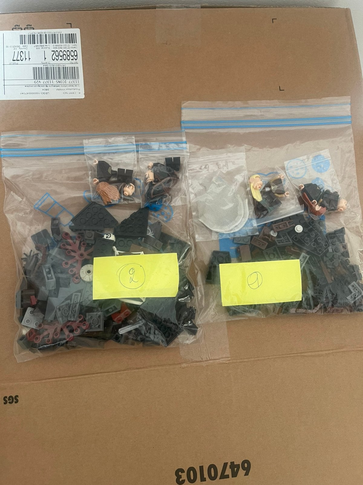 Lego the hobbit 79001 mirkwood spiders, Ophalen of Verzenden, Zo goed als nieuw, Compleet, Lego