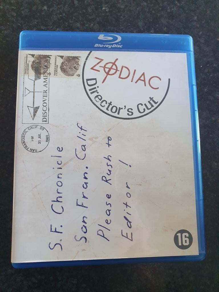 Zodiac Blu-ray NL FR, Enlèvement ou Envoi
