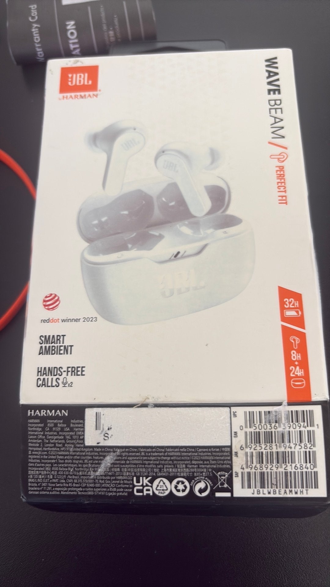Nog nieuwe oordopjes jbl, Ophalen, Zo goed als nieuw, JBL