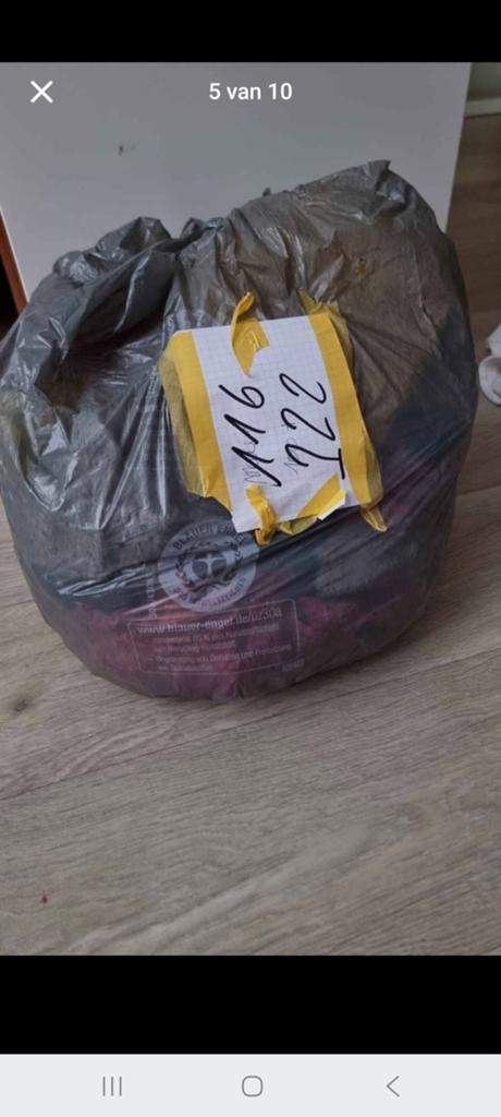 Verschilende maten, Enlèvement