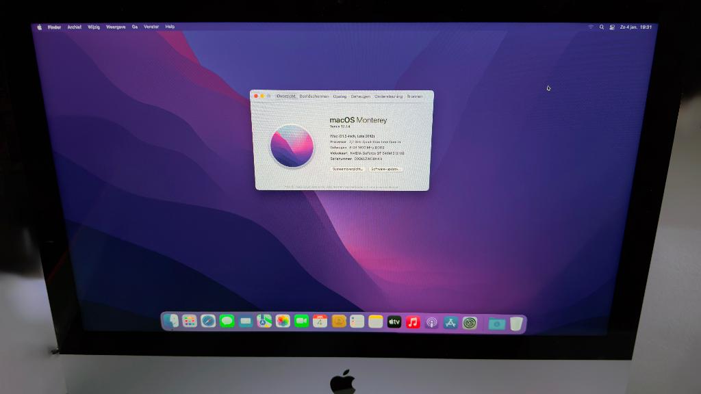 Apple iMac 21.5 inch (Late 2012) – 1TB SSD, Ophalen, 21 inch, 2 tot 3 Ghz, IMac