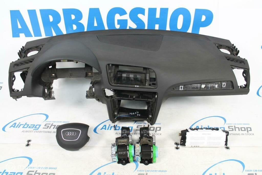 Airbag kit Tableau de bord noir Audi Q5 8R (2008-2016), Autos : Pièces & Accessoires, Enlèvement ou Envoi, Utilisé
