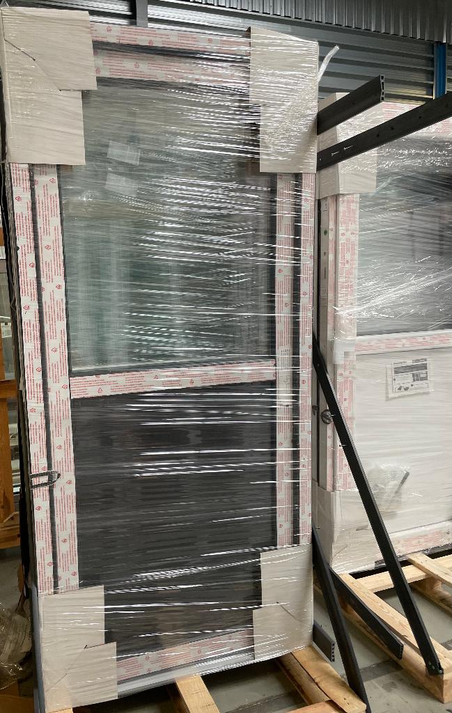 Portes budget stock abri jardin intérieur extérieur PVC neuf, Neuf, Enlèvement ou Envoi, Synthétique, 80 à 100 cm