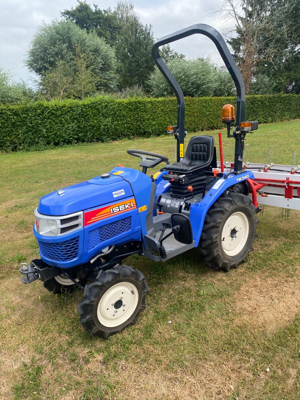Perfect werkende ISEKI TM 3160 4x4 mét papieren, Articles professionnels, Agriculture | Tracteurs, jusqu'à 2500, jusqu'à 80 ch
