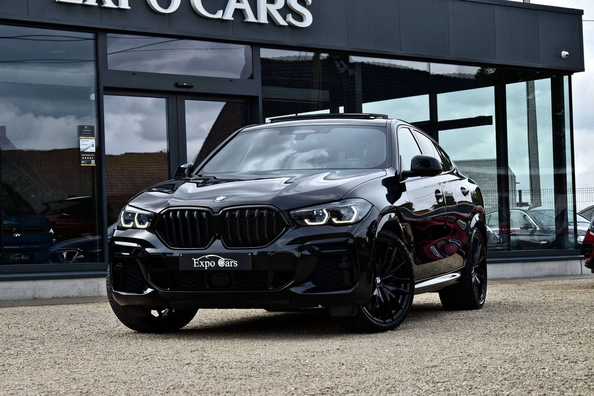 BMW X6 M SPORT PAKKET 3.0 dASxDrive*VERkOCHT*VENDU*SOLD, Cuir, Euro 6, Entreprise, Noir