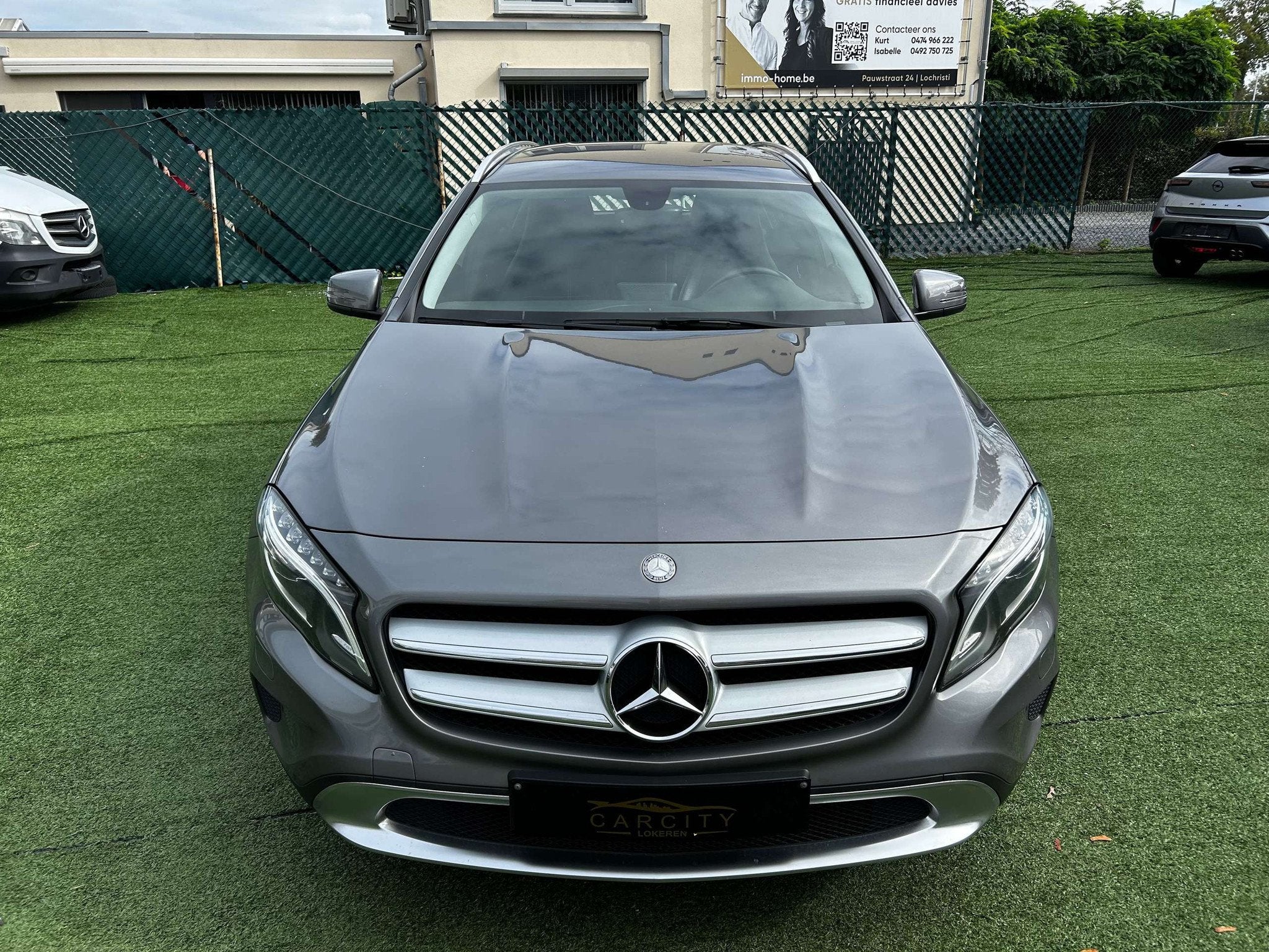 Mercedes-Benz GLA 200 D ° XENON ° LEDER ° CAMERA ° BLEUT, Argent ou Gris, Boîte manuelle, Mercedes-Benz, Diesel