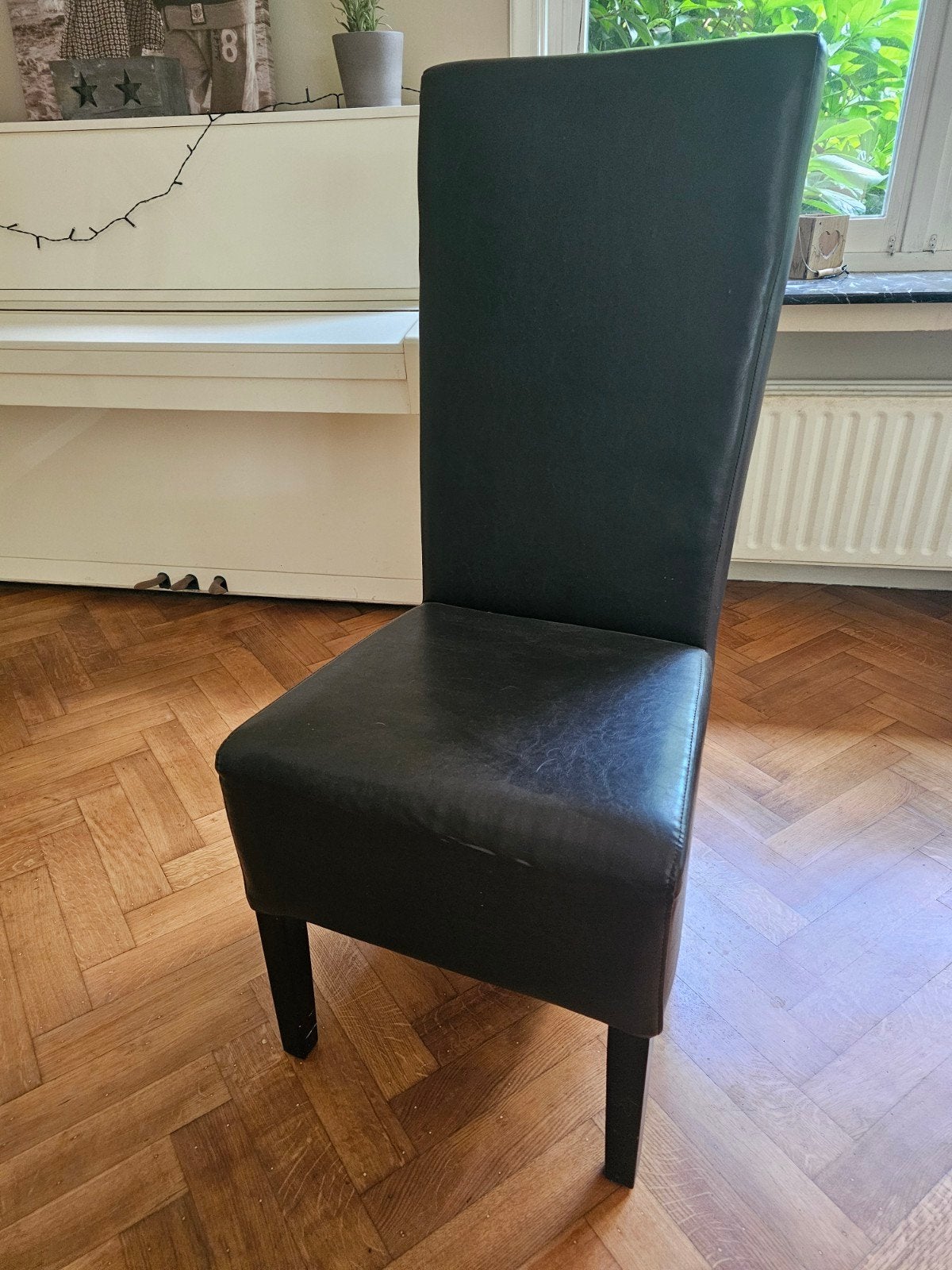 2 eetkamer stoelen, Huis en Inrichting, Stoelen, Ophalen, Bruin