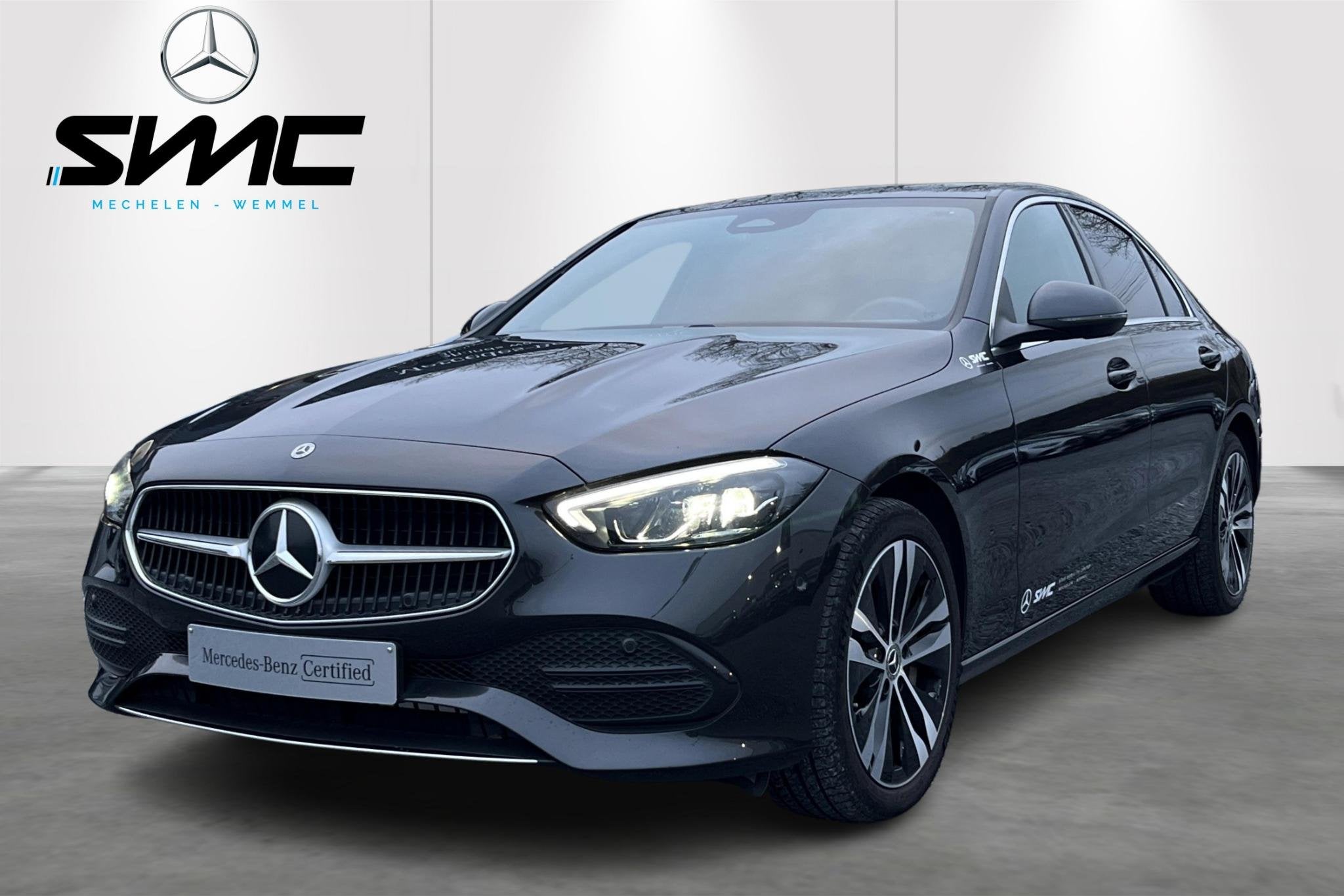 Mercedes-Benz C-Klasse C 300 e Luxury Line (automatique), Autos, Argent ou Gris, 1800 kg, 4 portes, Noir