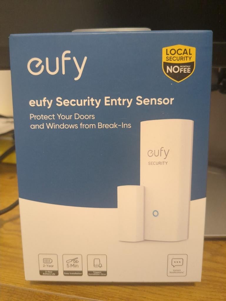 Eufy Security Entry Sensor (bewegingssensor), Bricolage & Construction, Systèmes d'alarme, Sirène, Enlèvement ou Envoi