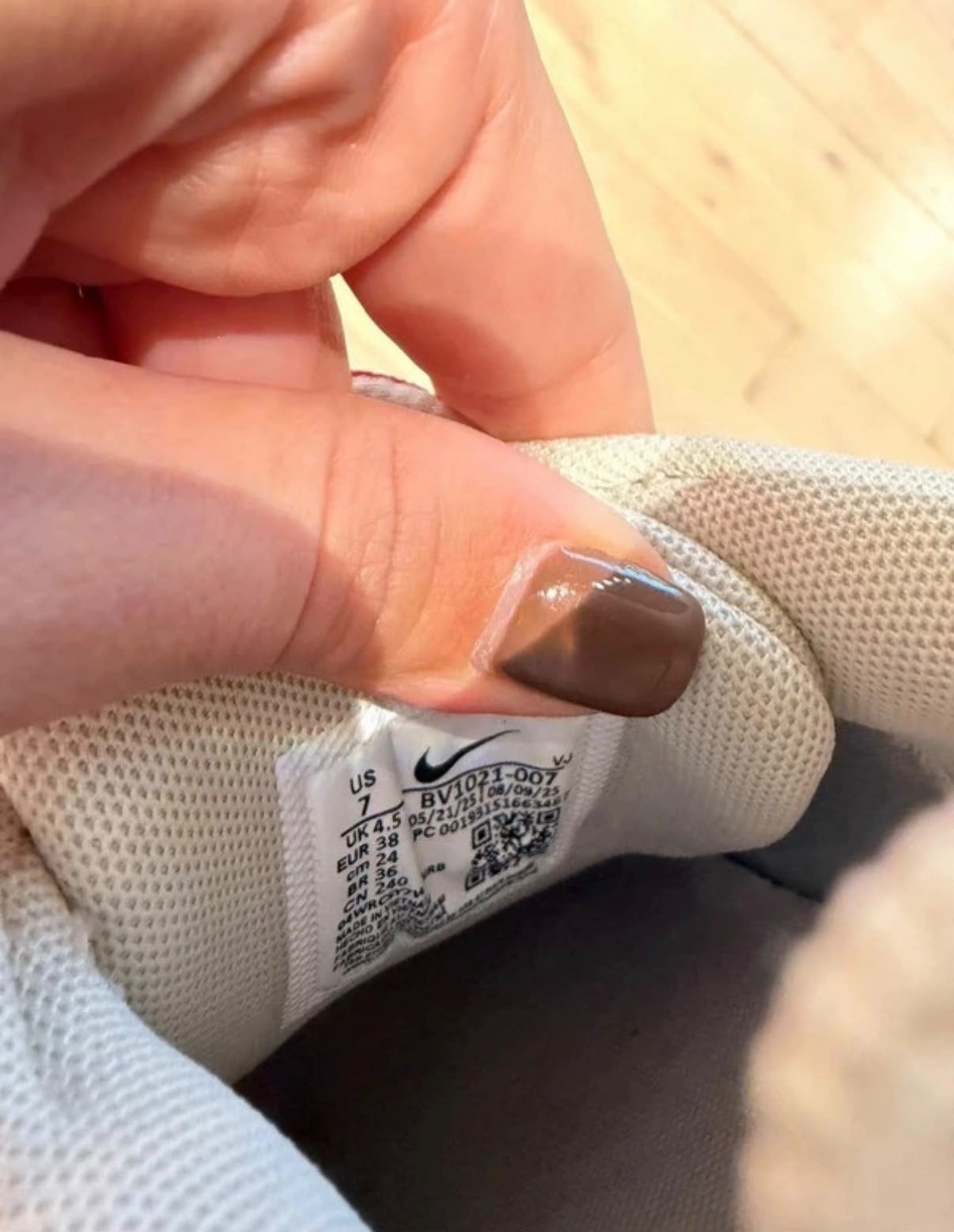 Nike P6000, Enlèvement