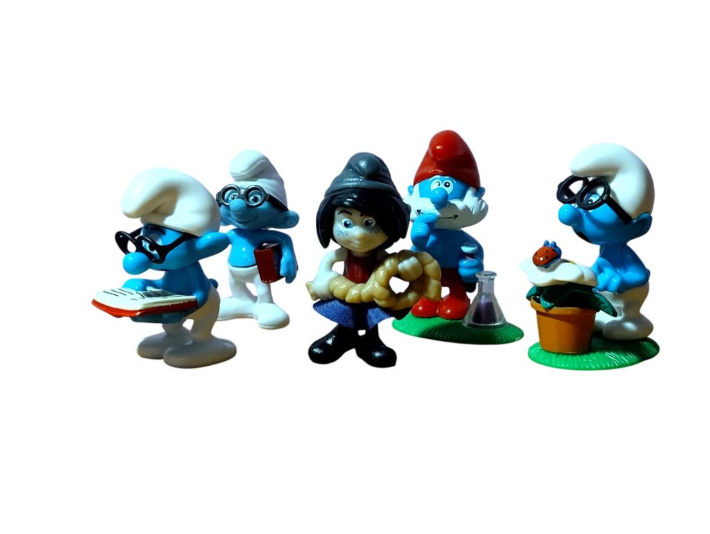 Lot Schtroumpf Kinder: 2008-2011-2013 (50 cent pièce), Collections, Enlèvement, Comme neuf, Différents Schtroumpfs, Poupée, Figurine ou Peluche