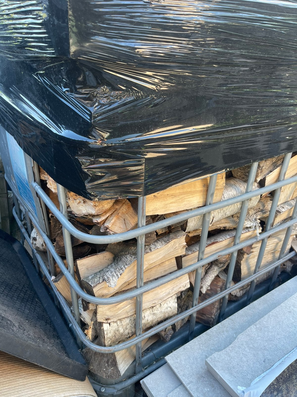 Droge berk, Tuin en Terras, Brandhout, Minder dan 3 m³, Ophalen, Berkenhout, Blokken