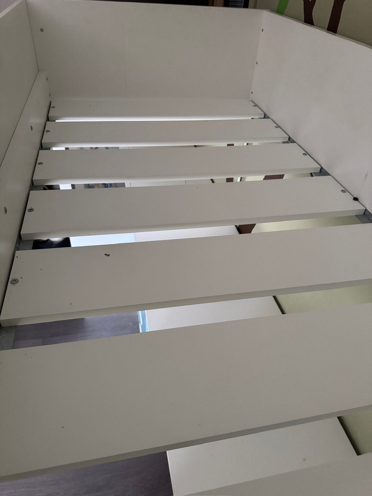 Hoogslaper met bureau en kast - ikea, Ophalen, Gebruikt, Hoogslaper