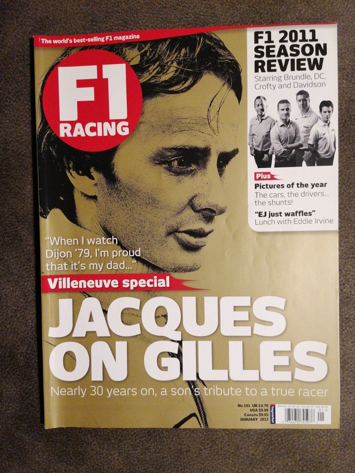 Brits F1 magazine seizoen 2012 (12st), Ophalen of Verzenden, Gebruikt, Formule 1