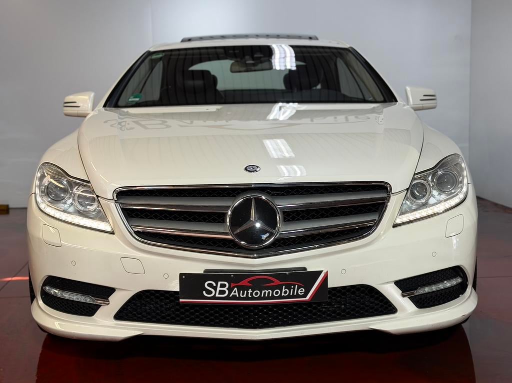 Mercedes-Benz CL 500 Coupé 4-Matic // PACK 63 AMG //GARANTIE, Auto's, Mercedes-Benz, Euro 5, CL, Wit, Leder