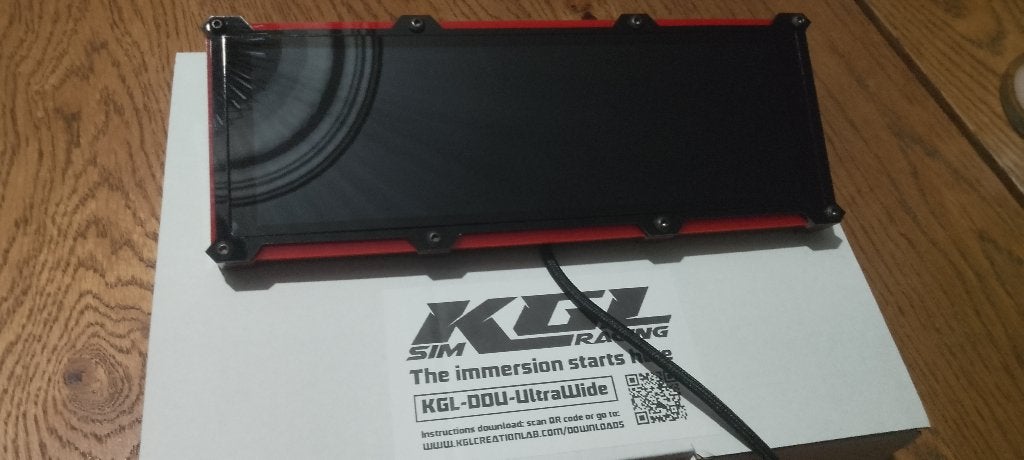 KGL Simracing UltraWide Dashboard | 7.8″ | Magnétique, Enlèvement ou Envoi, Comme neuf, Simulation, Un ordinateur
