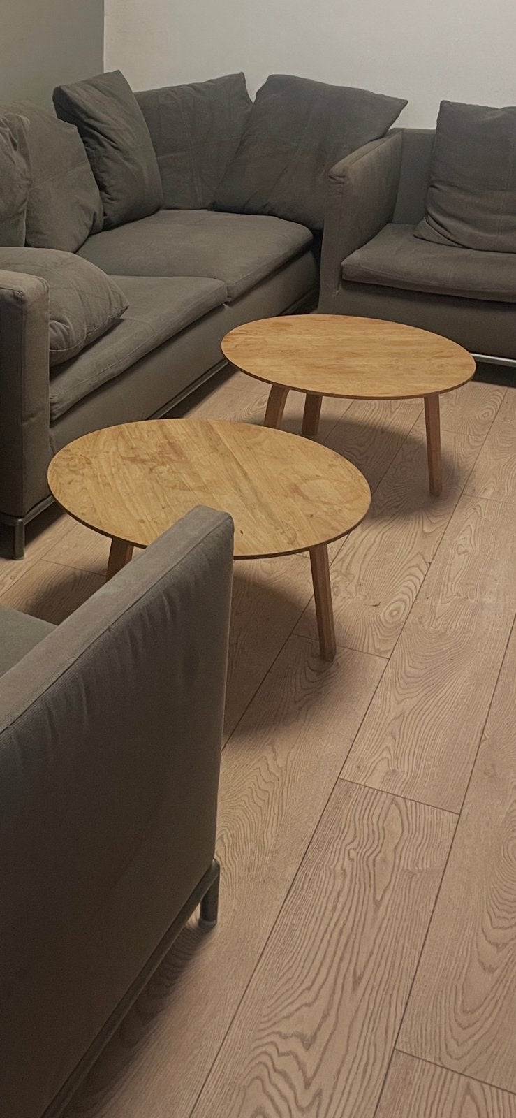 2 table basse en bois, Ophalen, Gebruikt