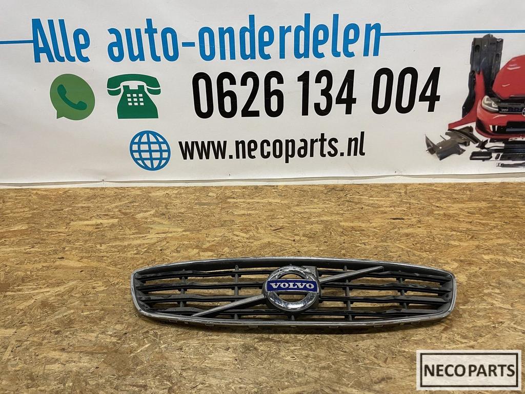 VOLVO V70 S80 GRILL 2013-2016 ORIGINEEL 31383595 31383599, Auto-onderdelen, Carrosserie, Bumper, Volvo, Achter, Gebruikt, Ophalen of Verzenden