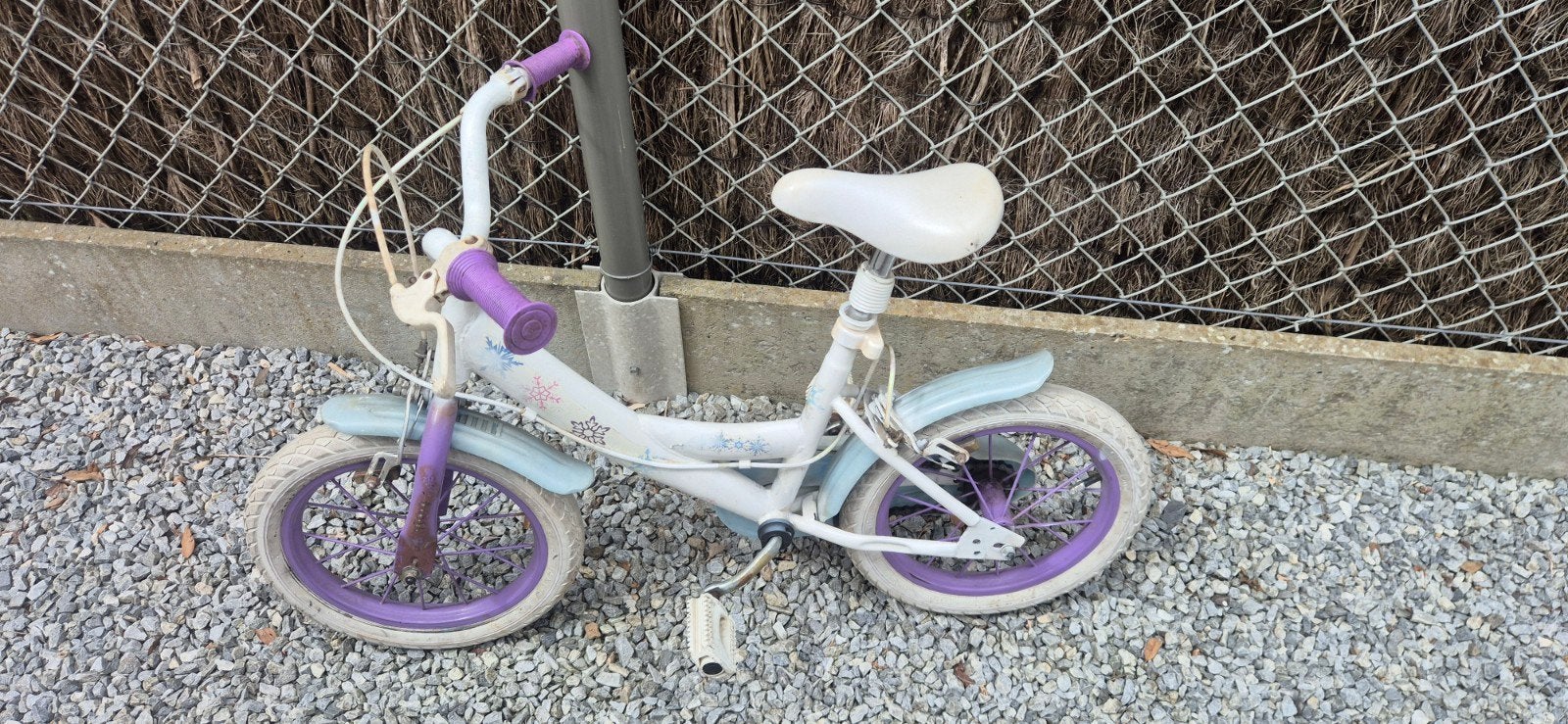 Fiets Frozen 14 inch meisjesfiets, Fietsen en Brommers, Ophalen