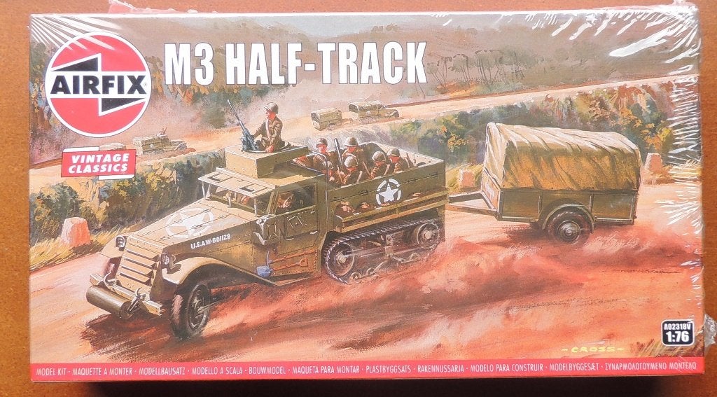 Airfix 1/72 M3 Half-Track Neuf sous cello, Neuf, Camion, 1:50 ou moins, Envoi