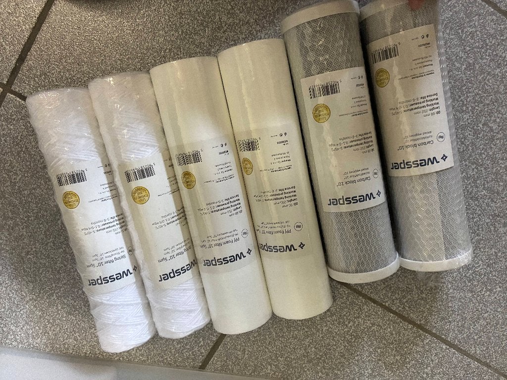 water filters regenwater  grof fijn en koolstof, Doe-het-zelf en Bouw, Ophalen of Verzenden, Nieuw