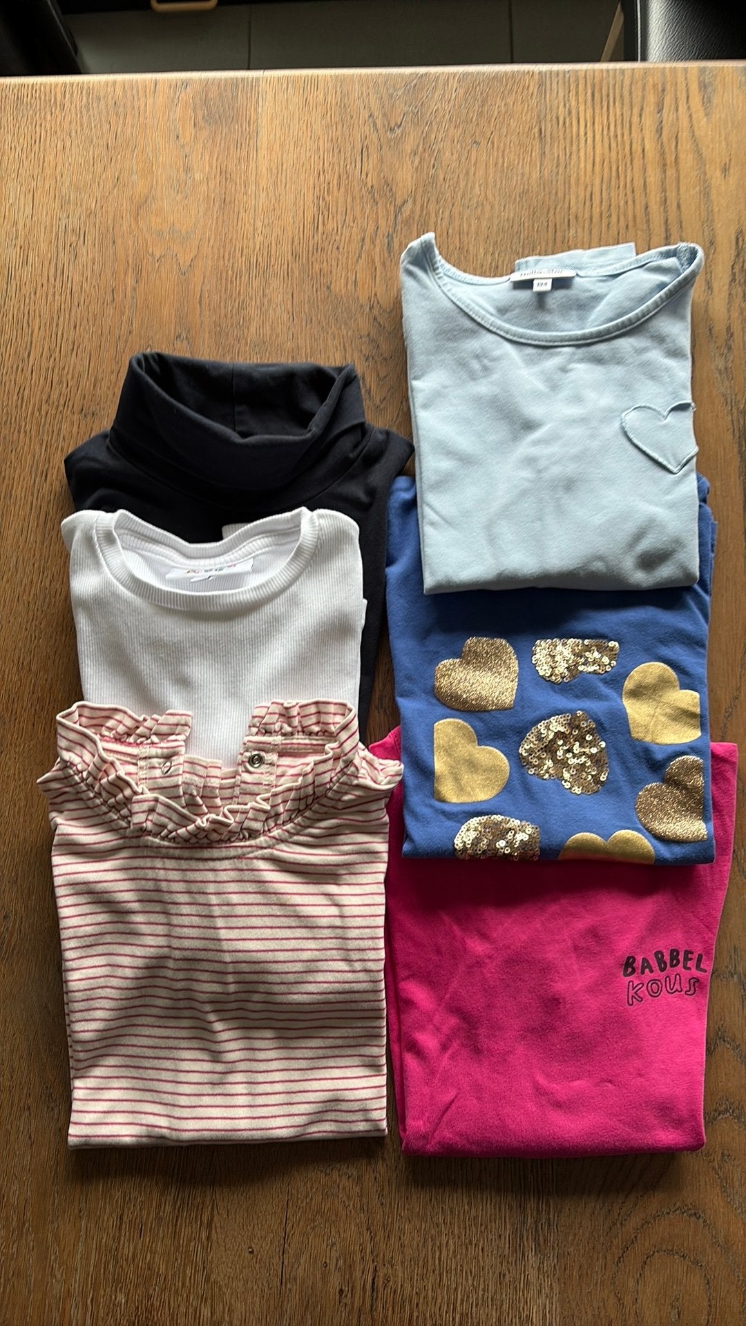 Kleding pakket Meisje maat 134, Kinderen en Baby's, Ophalen, Zo goed als nieuw, Meisje, Broek