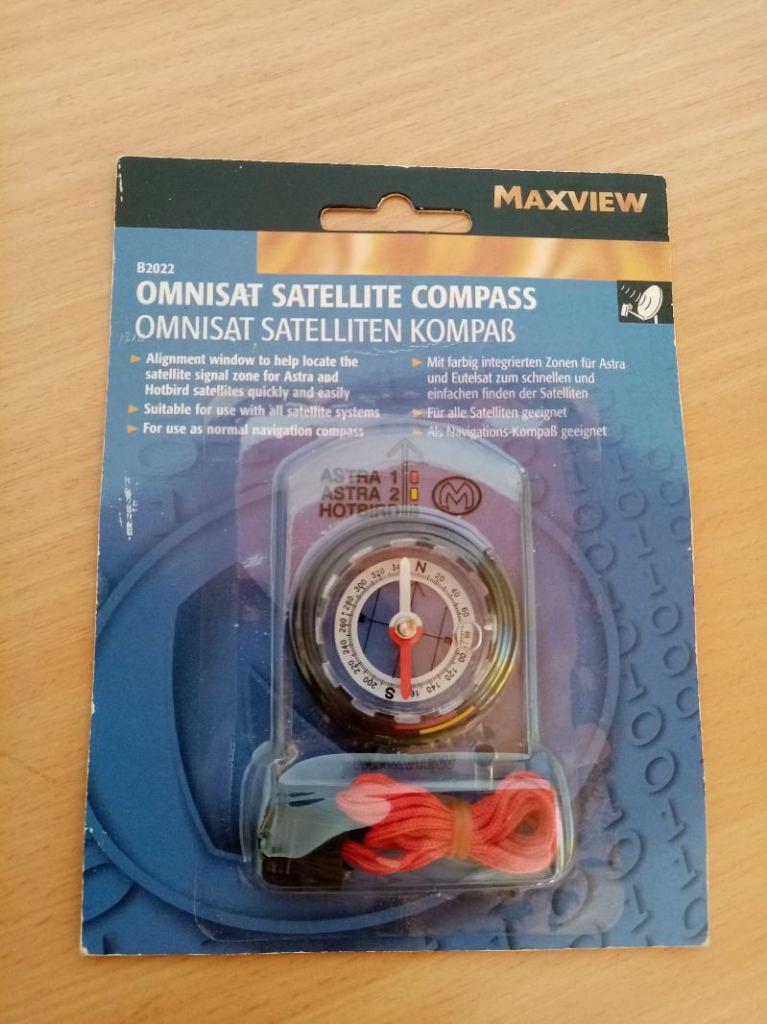 Maxview nieuw Omnisat satelliet kompas voor schotelantenne, Caravans en Kamperen, Ophalen of Verzenden, Nieuw
