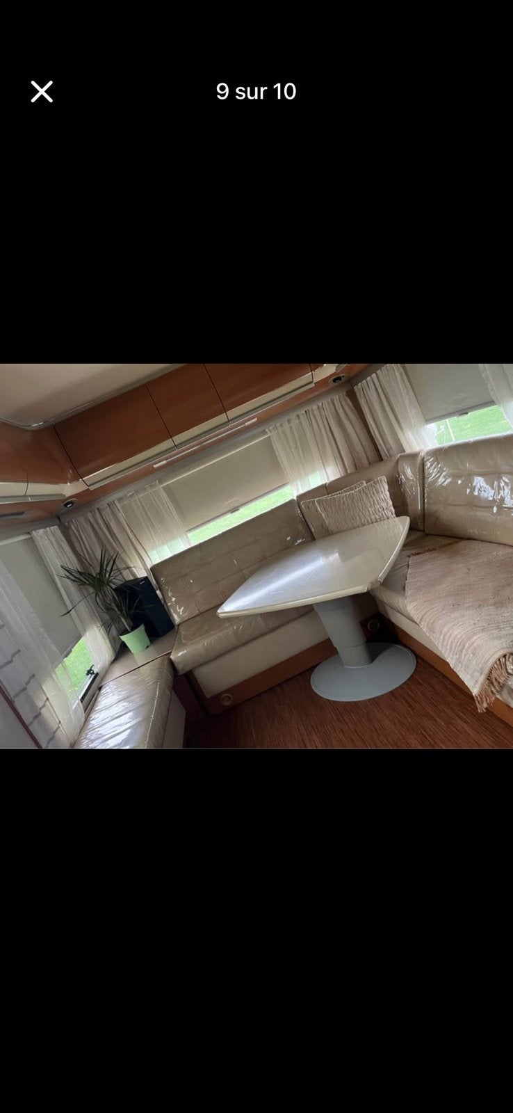 Caravane fendt diamant, Caravanes & Camping, Caravanes, Particulier, jusqu'à 4, 1500 - 2000 kg, Banquette en rond, Fendt, Grand lit