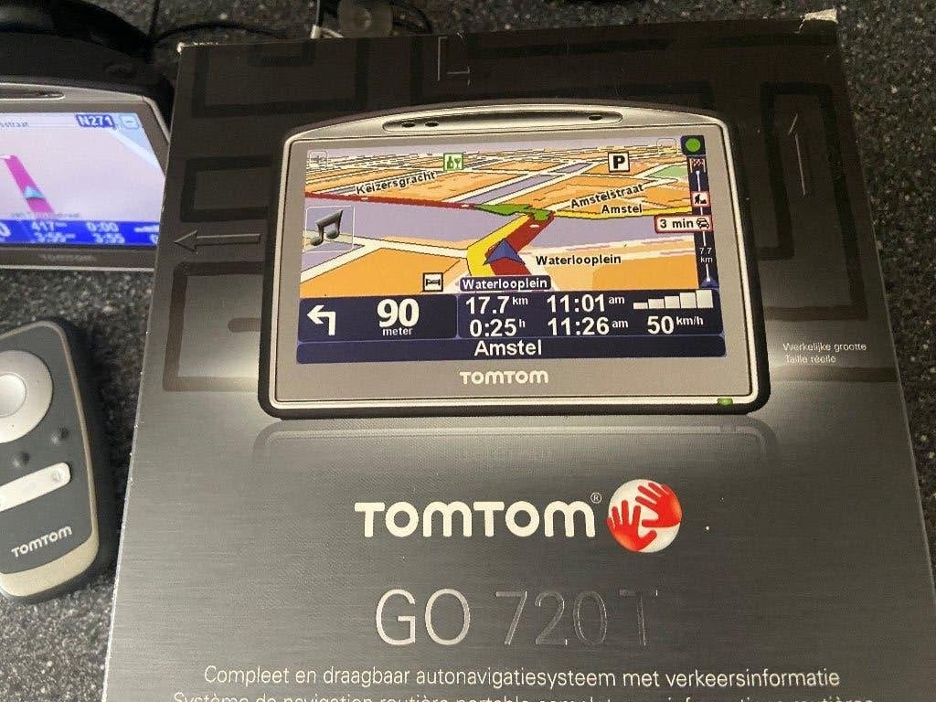 Tomtom go 720 truck, Auto diversen, Autonavigatie, Ophalen, Gebruikt