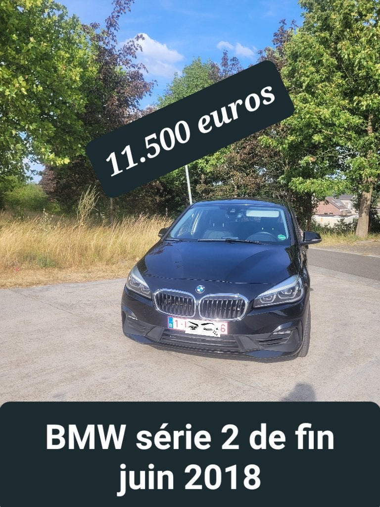 BMW série 2 Active Tourer Cruise/GPS/LED/..., Auto's, BMW, Voorwielaandrijving, Dealer onderhouden, https://public.car-pass.be/verify/2764-8347-8658?lang=fr