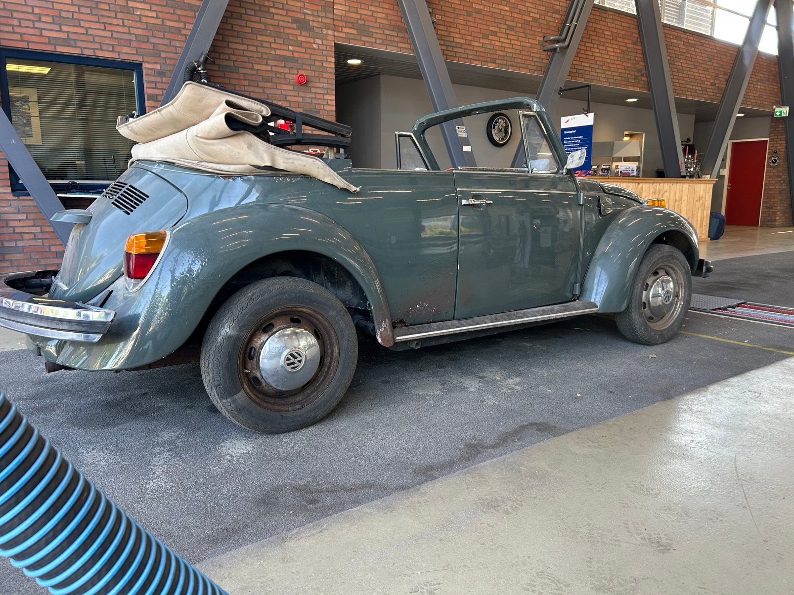 Vw kever cabrio, inruil oude auto of motor mogelijk, Particulier, Achat, Cabriolet