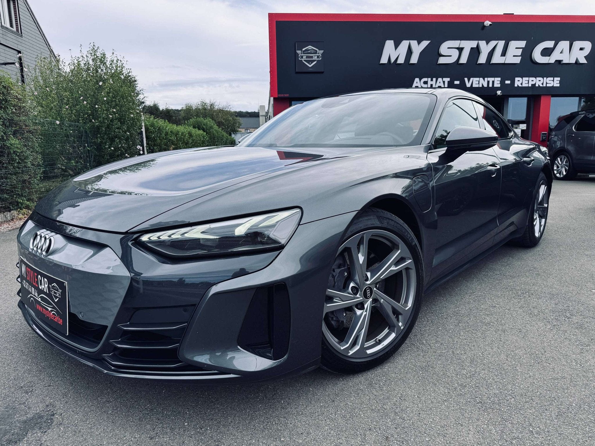 Audi e-tron GT E-Tron GT 93.4 kWh 60 Quattro, Garantie 1 An, Autos, Cuir, Argent ou Gris, Achat, 4 portes
