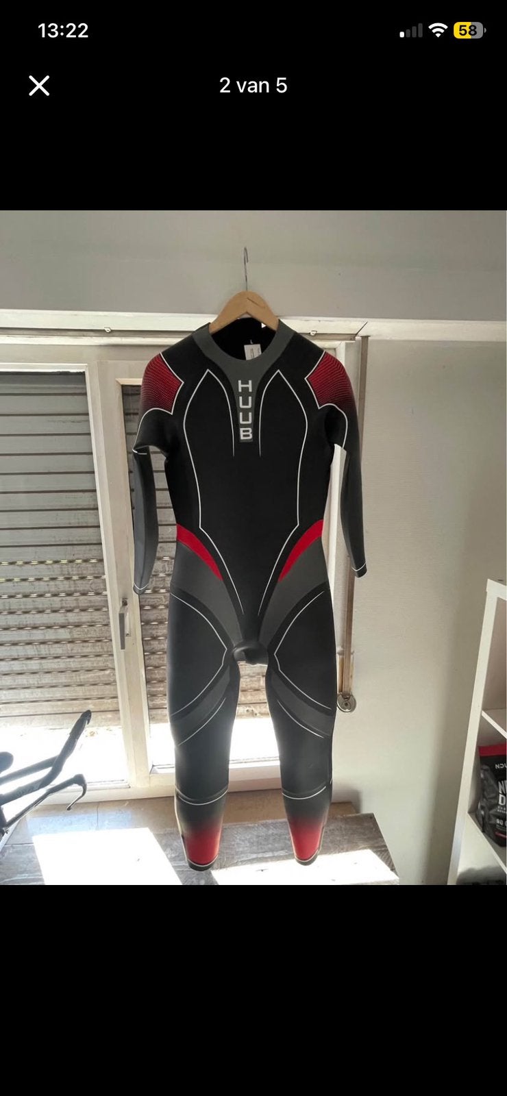 Huub wetsuit maat L, Watersport en Boten, Ophalen, Wetsuit