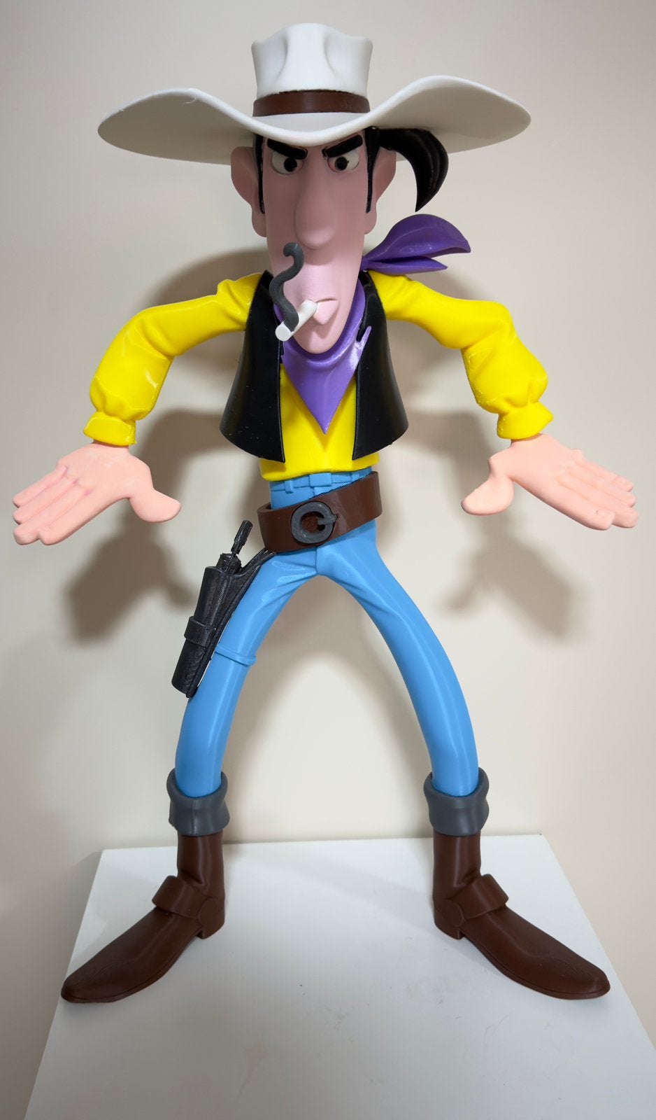 Lucky Luke action figure, Ophalen of Verzenden, Zo goed als nieuw