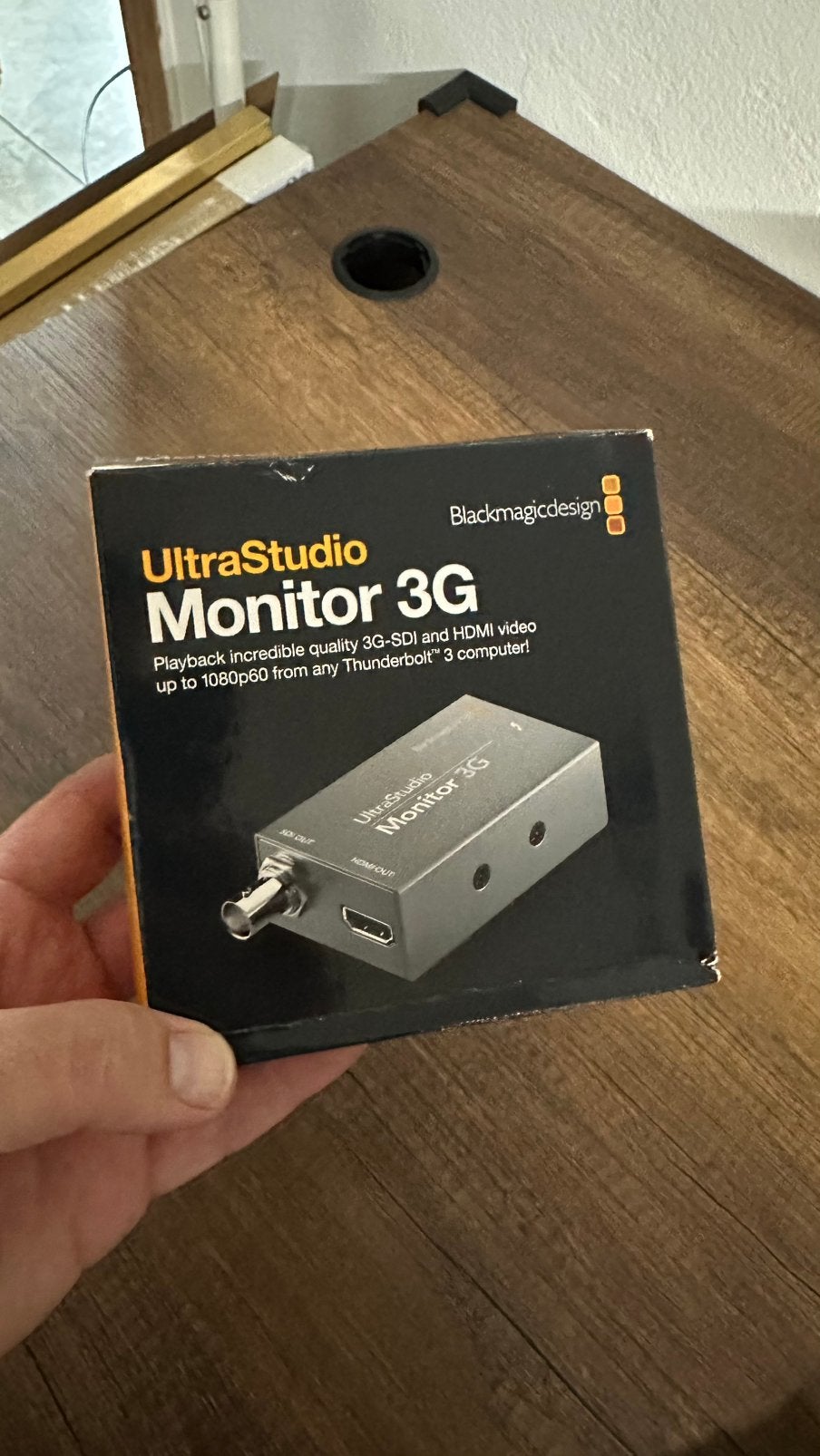 Blackmagic monitor thunderbolt 3 naar sdi of hdmi, Ophalen of Verzenden, Nieuw