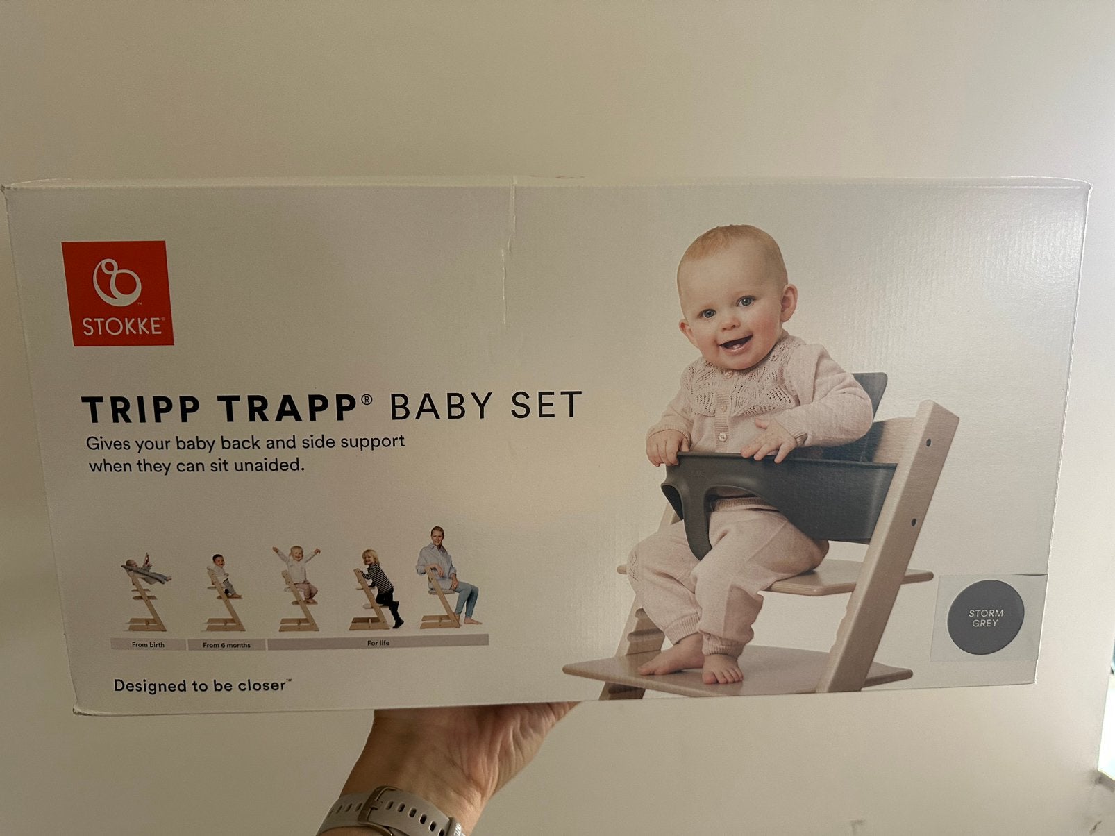 Stokke Tripp Trapp babyset - nieuw in de doos, Ophalen, Nieuw
