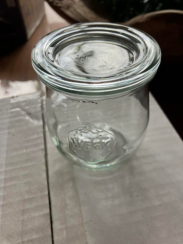 Weck bokaaltjes 220 ml, Ophalen, Nieuw, Glas, Overige typen