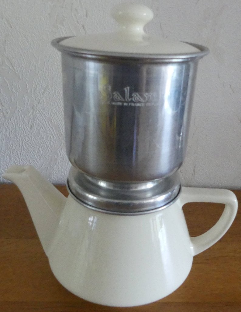 cafetière, Enlèvement, Utilisé, Cafetière