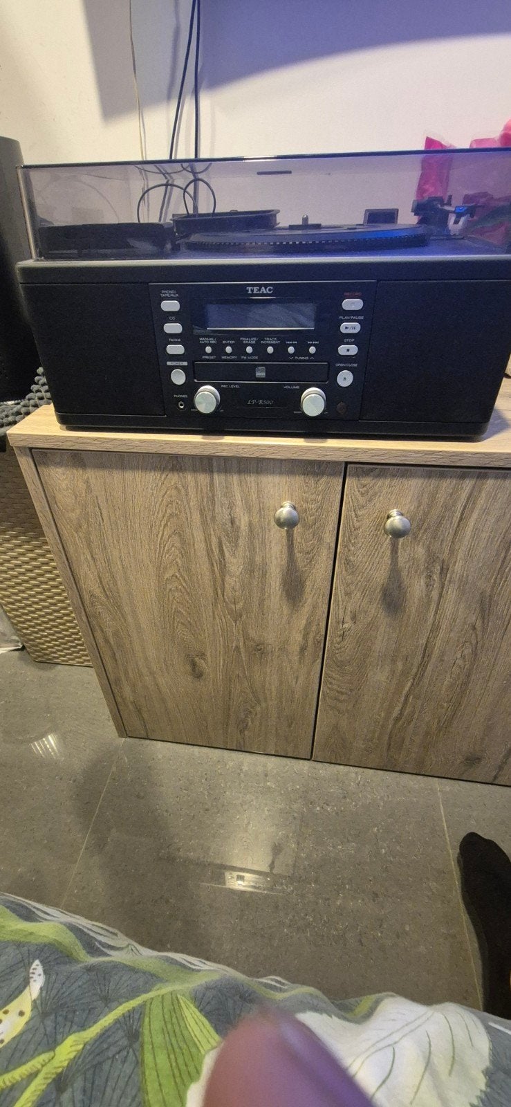 teac lp-R500, Ophalen of Verzenden, Radio