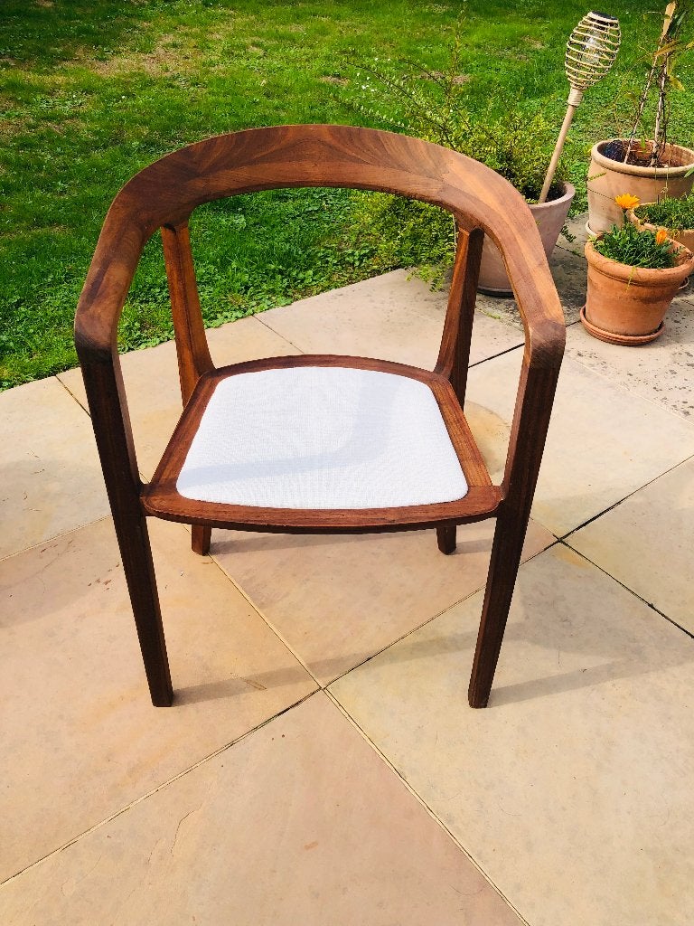 VINTAGE stoelen - SET zes stuks, Huis en Inrichting, Ophalen, Hout, Bruin, Japandi - modern - scandinavisch