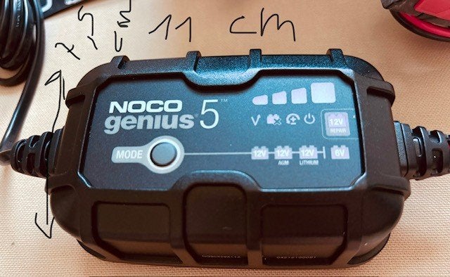 NOKO Genius5UK Nieuwe accu-oplader (auto's en motors), Nieuw