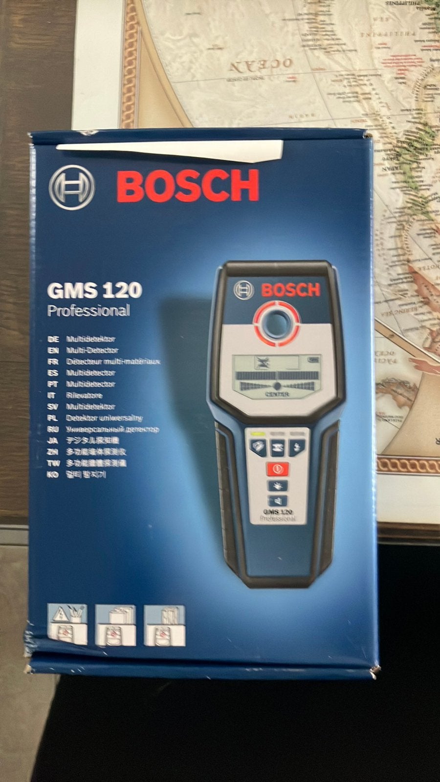 Te koop GMS 120 multidector, Hobby en Vrije tijd, Metaaldetectors, Ophalen of Verzenden, Nieuw