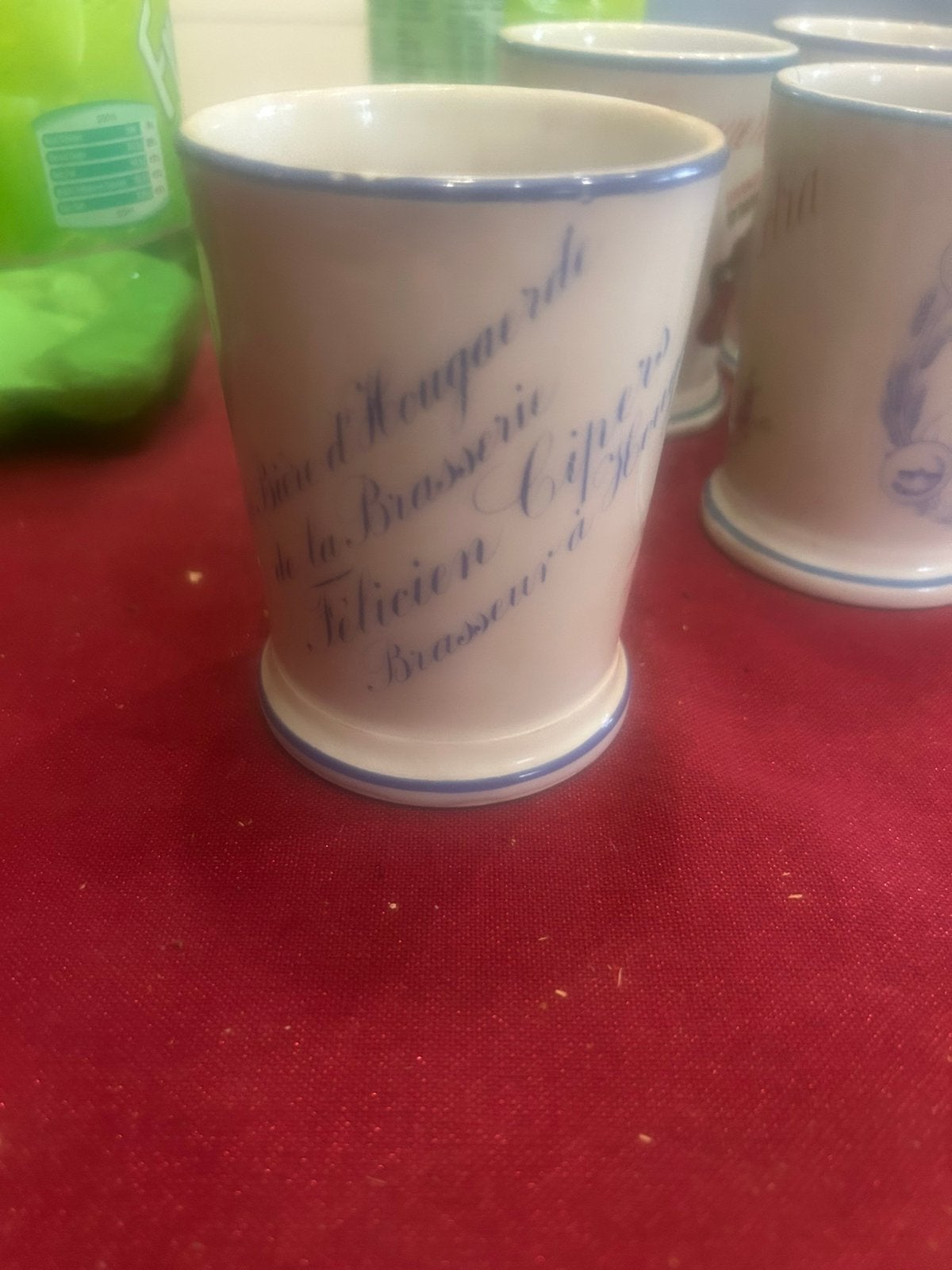 Porcelaine tas hougaerde felicien cipers, Enlèvement, Utilisé, Verre ou Verres, Autres marques