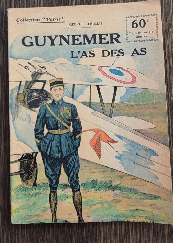 Guynemer, l’as des as – Collection « Patrie », Enlèvement