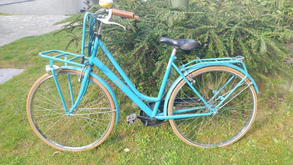 Damesfiets 51cm, Gebruikt, Velgrem, Versnellingen, 50 tot 53 cm