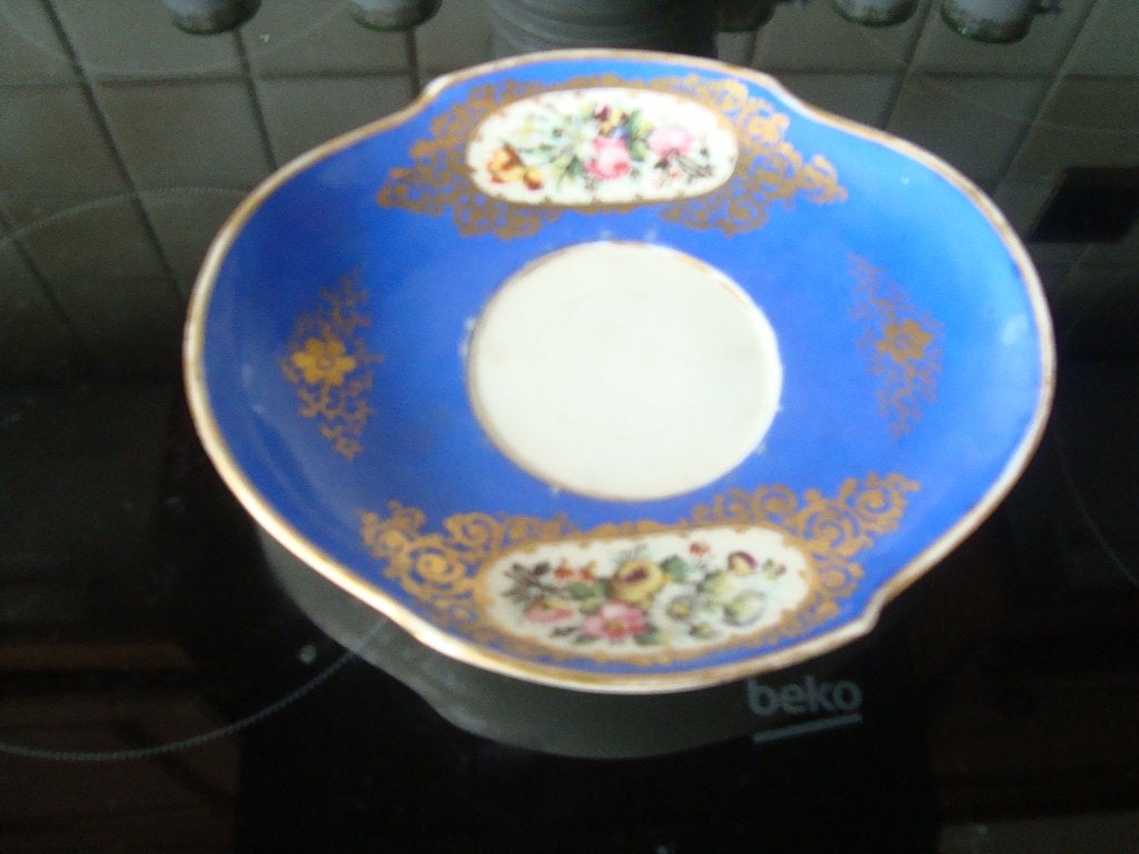 Plat en porcelaine, Antiquités & Art, Enlèvement