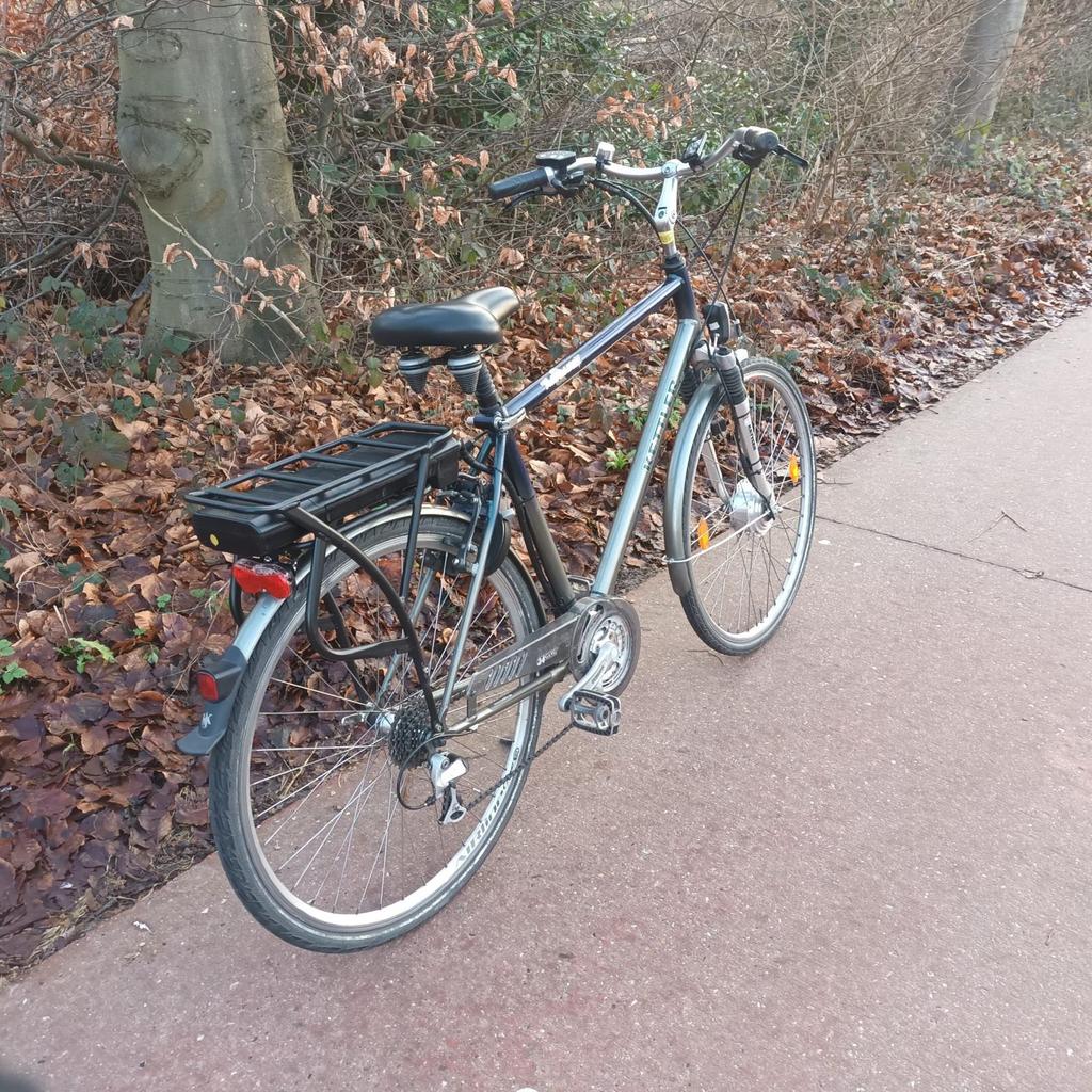 Grote elektrische herenfiets kettler, Ophalen, Gebruikt