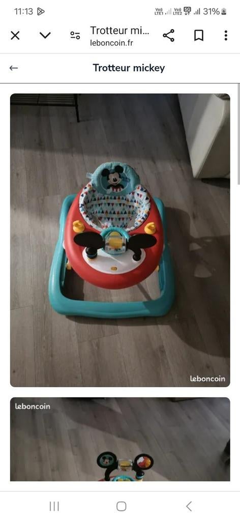 Trotteur Mickey