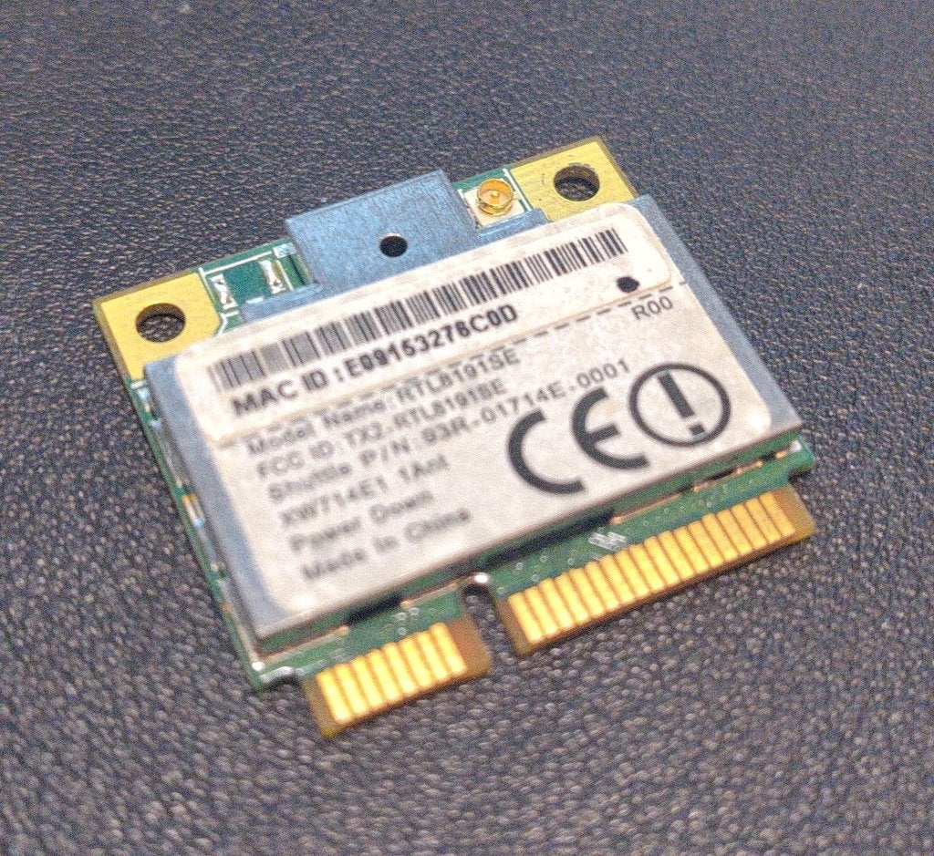 Carte wifi 802.11n, Enlèvement ou Envoi, Utilisé, Interne, Realtek