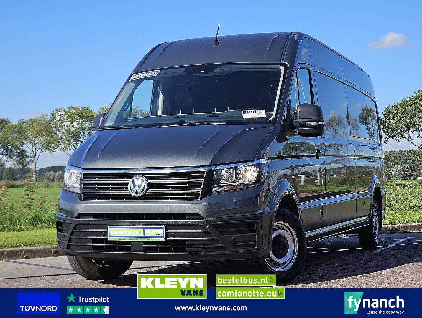 Volkswagen CRAFTER 35 2.0 L4H3 Automaat Navi!, Argent ou Gris, Achat, Entreprise, Cruise Control
